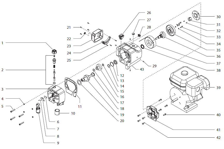 Advantage GPX 85 Drive Assembly Parts